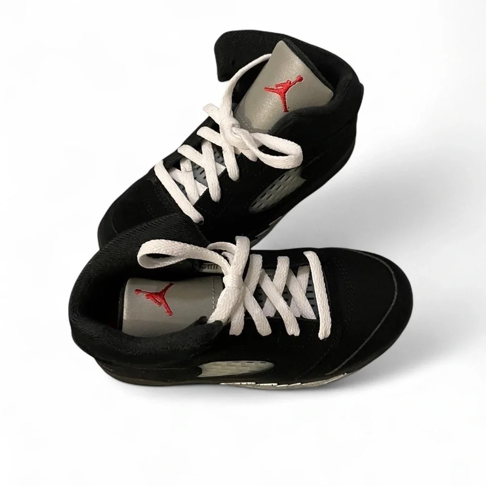 Jordan Black and White Sneakers